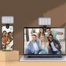 No 015062149-0001 1pc Portable 3-Color Effect Fill Light For Phone And Computer, Suitable For Daily Party Photography And Video Use - BGD-11A - View 8