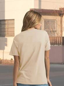 Women T-Shirts - B米色 - 查看 4