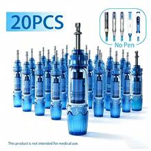 dr realpen 20 قطعة من خراطيش الاستبدال Dr Pen M8S متوافقة مع أقلام M8S/A9/A8S/A11، إعادة تعبئة برأس 0.25 مم - متعدد الألوان - مشاهدة 8