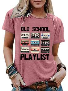 Women T-Shirts - 右 - 查看 7