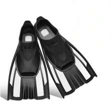 Silicone One-Piece Molded Swimming Fins, Soft Skin-Friendly Lightweight Frog Shoes, Streamlined Design For Easier Swimming Training - Multicolor - View 5