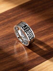 MONALLY Hip-Hop Europe And The United States New Vintage Viking Rune Ancient Ring Men's Fashion Retro Punk Party Accessories Jewelry Gifts Perfect Gift - Men's Rings - View 4