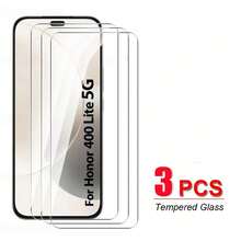3pcs Curved Full Screen Tempered Glass Screen Protector For Honor Magic8 Pro/Magic V5/Magic V3/Magic7 Pro/Magic7 Lite/Honor 600/Honor 400/Honor 200/Honor X9d/Honor X8d/Honor X7d/Honor X6C Series, Full Coverage 9H High Definition Anti-Scratch Bubble-Free Easy To Carry And Install - Clear - View 30