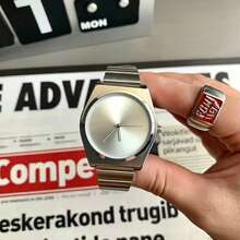 Casual Men's Unique Millennium Vintage Niche Design Cool Hip-Hop Minimalist Style Premium Quartz Movement Watch - one-size - View 5