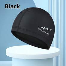 Unisex Adult Swimming Cap, Waterproof & Anti-Leak, High Elasticity, Non-Tight Fit, Portable Hair Protection Swim Cap For Pool & Hot Spring - Multicolor - View 2