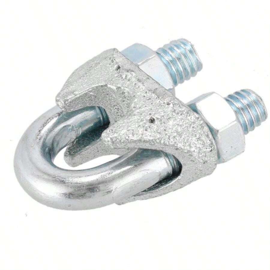 Toolcraft TC0952 3/16" Galvanized Steel Wire Rope Clip - Dog Type - C - View 1