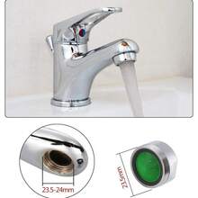 41pcs ABS M24 Thread Faucet Aerator Replacement With 1pc Orange Wrench,Easy Install Kitchen & Bathroom Tap Bubbler,Mixing Nozzle, No Electricity Needed, Water Saving Devices - 40Pack+1wrench - View 6