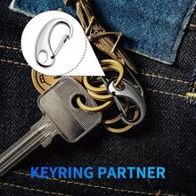 4pcs/Pack Carabiner Clips, Multi-Functional Marine Grade Hooks, Suitable For Poles, Ropes, Keychains And Outdoor Gear, Durable Outdoor Equipment Clips - Multicolor - View 4