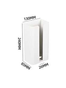 Wall-Mounted Tissue Box Suction Tissue Dispenser For Paper Towels Or Trash Bags Space-Saving Plastic Bag Holder Multi-Functional Tissue Storage Device For Living Room Kitchen Toilet Roll Storage Bathroom Accessories Toilet Accessories Home Accessory - Multicolor - View 13