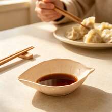 4件組葉形小碟盤，適用於盛裝醋、醬油、調味料、配菜或零食，適合桌面或吧檯裝飾 - 彩色 - 查看 7
