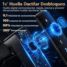 Smart Door Lock - Black - View 3