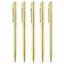 1/10pcs Customizable Neutral Pen, Engraved Text, Multi-Color Metal Twist Pen, Personalized Gift For Wedding, Anniversary, Birthday, Employees, Clients, Back To School, Business Advertising, School Supplies, Office Decor, Promotional Pens - Multicolor - View 8