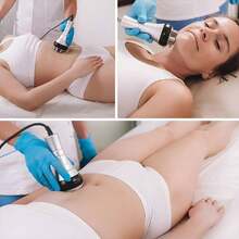 3-In-1 Slimming Machine, Multifunctional Skin Care Device For Body And Face, For Face, Abdomen, Buttocks, And Thighs. - White - View 7