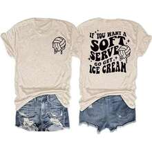 Women T-Shirts - Z2米色 - 查看 1