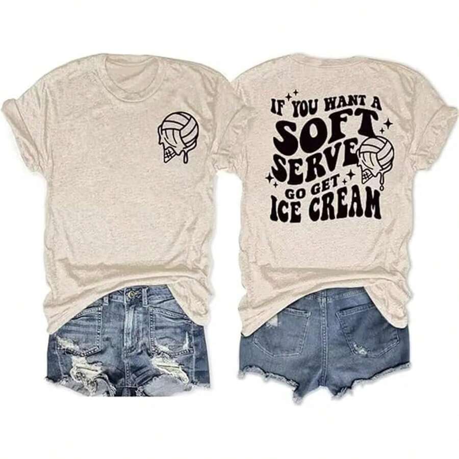 Women T-Shirts - Z2米色 - 查看 1
