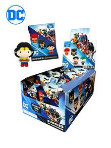 Warner Bros 1PC DC Officially Licensed Surprise Blind Bag 3D PVC Keychain Superman Batman Joker And Other Classic Super‑Hero Figures Cute Collectible Ornament Ideal Christmas Birthday Holiday Surprise Gift For DC Fans Hobby Collectors - Multicolor - View 2