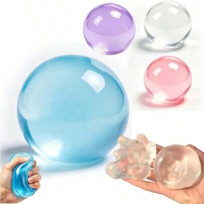 asmodee 6cm Stress Relief Squeeze Toy, Soft Coconut Oil Stress Ball, No Rebound, High-End Appearance, Reusable, Squeeze Ball, Suitable For ADHD Patients, Desktop Ornament, Ultra-Soft Squeeze Texture-MM