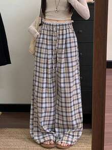 Women Pants - Blue - View 5