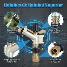 High-Performance Agricultural Irrigation Sprinklers For Farms With Adjustable Spray Angle For Optimal Coverage - A - View 10