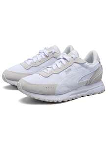 Puma Men's & Women's Road Rider SD2026 Summer New Retro Colorblock Casual Sports Shoes 397377-05 - Puma White-gray - View 8