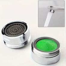 41pcs ABS M24 Thread Faucet Aerator Replacement With 1pc Orange Wrench,Easy Install Kitchen & Bathroom Tap Bubbler,Mixing Nozzle, No Electricity Needed, Water Saving Devices - 40Pack+1wrench - View 8