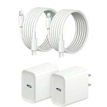 Fast Charging Charger Set PD 20W Charging Adapter + 3.3ft/100cm High-Efficiency Data Transfer Fast Charging Cable Compatible With IPhone 14 Pro Max/14 Pro/14 Plus/14/13/12/11/XS/XR/8/7/6/ Series Wall Charger Set - US A Type Plug(110-127V) - View 10