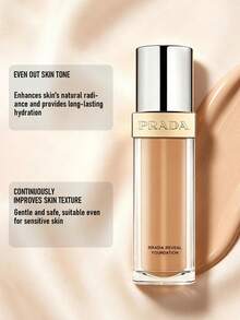 Prada Reveal Skin Optimizing Foundation #MW45 (Medium Warm) Color 30ml/1 Oz | Long-Lasting | Buildable Medium Coverage | Soft Matte Finish | Enhances Skin's Natural Radiance And Hydration - MW45 - 30ml - View 5