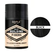 Goiple 15g Hair Fiber Set, Includes Hair Fiber And Styling Spray, Styling Spray Can Lock Fibers, Enhance Bonding Between Fibers And Thin Hair, Suitable For Sparse Hair, Instant Thickening And Volumizing, Styling Hair Powder - Multicolor - View 19