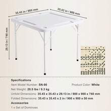 Game Tables - White - View 7