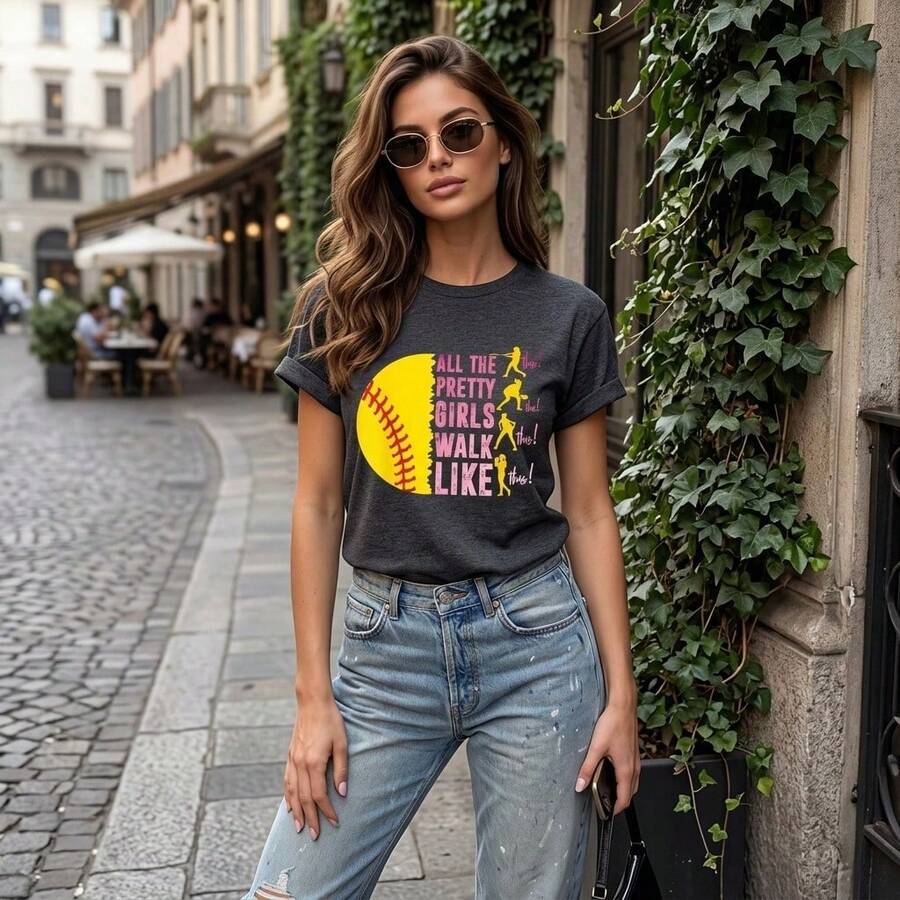 Women T-Shirts - Z11-暗色 - 查看 1