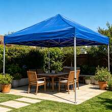 Blue Waterproof Polyethylene Tarp Cover, Multiple Sizes Available, Heavy-Duty Weatherproof Polyethylene Tarp Equipped With Metal Grommets, Suitable For Outdoor Sun Shading And Rain Protection. - Rainproof Cloth - View 6