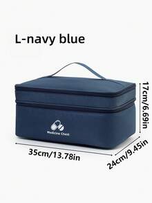 1pc Red Portable Double-Layer First Aid Kit, Epidemic Prevention And Health Kit, Home Life Rescue Kit, Outdoor Emergency Epidemic Prevention And Storage Bag The Actual Product Does Not Contain Any , It Only Sells Storage Bags - As Picture - View 23