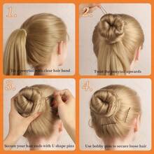 300pcs Hair Clips Set With Storage Box, Hair Styling Clips, U-Shaped Hair Pins Set - View 5