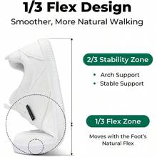 Unisex Wide Toe Box Barefoot Shoes, Zero Drop Minimalist Casual Sneakers Walking And Everyday Wear - 14 Women/12 Men + White - View 6