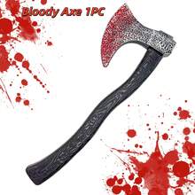 1pc Plastic Viking Axe Costume Prop, Fake Axe Adult Halloween Party Cosplay Costume Weapon Accessory - A - View 7
