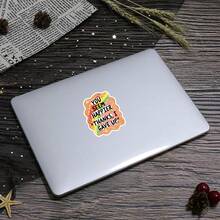 3Inches-1PC I Gave Up Funny Sticker Relatable Burnout Humor Minimalist Sarcasm Decal For Laptops Water Bottles Notebooks Cups Journals Lockers For Students Teachers Office Workers Creatives Retail Workers And Chaos Lovers - Multicolor - View 7