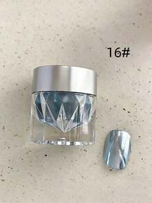1 Botol (0,5g) Bubuk Kuku Glitter Moonlight Mirror Bubuk Aurora Dekorasi Kuku - MultiWarna - View 19
