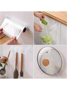 Transparent Strong Adhesive Magic Hooks Self-Adhesive Plastic Hangers Bathroom Sundries Packaging Bag - Multicolor - View 6