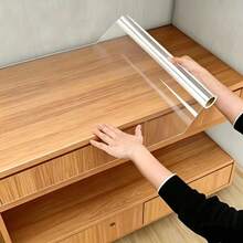 1PC New High-Definition Transparent Furniture Protection Film, Scratch-Resistant And Anti-Collision Cabinet Refurbishment Film, Easy Installation - View 6