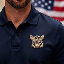 USA 250th Anniversary Eagle Commemorative Brooch Pin, 1776-2026 - View 4