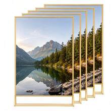 Shoze Display Stand, Stable Table Sign Holder, Durable Multipurpose Rack Perfect For Shop, Office, Restaurant And All Kinds Of Indoor Display Scenes - Gold - View 1