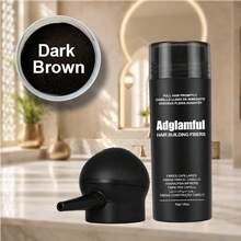 Paket Kombo Serat Rambut 30g, Botol dengan Set Nozzle Semprotan Airbag, Penutup Tahan Keringat untuk Garis Rambut dan Rambut Beruban, Bubuk Pengental Instan untuk Rambut Tipis - MultiWarna - View 9