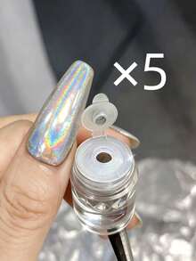 Aurora 激光美甲粉 0.5g，絲滑順暢易上色，夢幻美甲激光粉，適合美甲初學者 - 彩色 - 查看 6