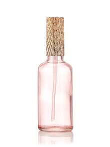 Rhinestone Glass Spray Bottle Refillable Perfume, Facial Toner, Essential Oil Fine Mist Atomizer; Perfume Essential Oil Spray, Car Rhinestone Decor; Cosmetic Bottle, Essential Oil Glass Empty Bottle, Sample Bottle, Travel Container, Spray Bottle; Suitable For Car Perfume Refill, Portable Makeup Storage For Travel; Easy To Clean; Vacation Travel Essential; Back To School Must-Have, Girls Birthday Gift - Multicolor - View 13