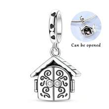 1Pc Silver Plated Family Mom Dad Sister Heart Charm For Bracelet Necklace Pendant Beads For Diy Jewelry Making Thanksgiving Day Gift For Lover - Silver - View 22