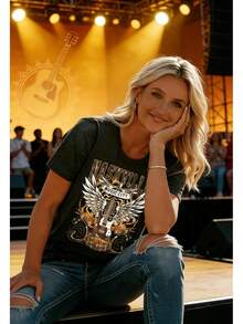 Women T-Shirts - 黑暗2 - 查看 7