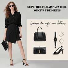 Women Blouses & Shirts - Black - View 7