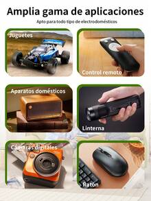 24 Piezas de Baterías Pilas Alcalinas "AA" 1.5V Alta Duración y Mayor Capacidad de Carga,para electrodomésticos, controladores, luces, juguetes, alto rendimiento - Automóvil club británico - Ver 10