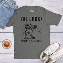 Women T-Shirts - 黑暗希瑟-沒人給 - 查看 3