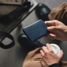Men Wallet & Check Holder - Navy Blue - View 8